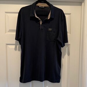 Travis Mathew Dark Navy Polo Shirt